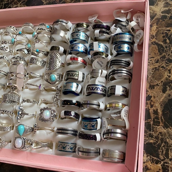 Rings 128 all size 5678910 - Picture 2 of 3